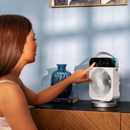 Climatizador Evaporativo Portátil Cecotec Blanco