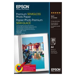 Epson C13S041332 Papel Fotográfico Premium Semi-Gloss A4 251 g/m² Blanco 20 Hojas Precio: 46.78999941. SKU: B1F9FXND8N