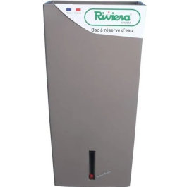 Riviera Eva Nueva Maceta Cuadrada de Plástico - 28 x 28 x H 52 cm - 31 L - Taupe Precio: 56.58999995. SKU: S7149255