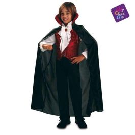 My Other Me Disfraz Infantil Vampiro Gótico Talla 5-6 Años - Chaleco, Camisa, Pantalón y Capa de Poliéster