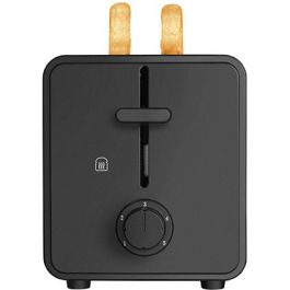 Unold 38915 Tostador Onyx Duplex 4 rebanadas negro/acero inoxidable 1180W con funciones descongelar y recalentar
