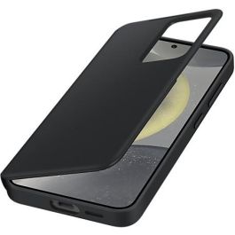 Samsung Smart View Wallet Case para Galaxy S24, Funda Cartera con Bolsillo para Tarjetas, 15.8 cm (6.2"), Negro