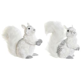 Figura Navidad Fantasia DKD Home Decor Blanco 11 x 22 x 22 cm (2 Unidades) Precio: 30.50000052. SKU: B1KB8V8V73