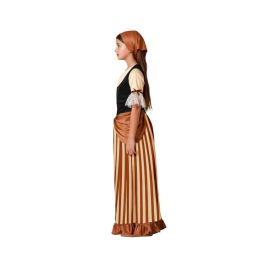 Disfraz de Mesonera Marrón para Niña con Vestido Largo y Diadema – Ideal para Fiesta Temática de Edad Media – Talla 7-9 Años, Poliéster Disfraz de Mesonera Marrón para Niña con Vestido Largo y Diadema – Ideal para Fiesta Temática de Edad Media – Talla 7-9 Años, Poliéster