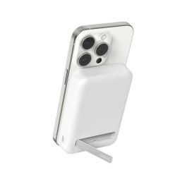 Belkin BPD008BTWH Powerbank Magnética 10000 mAh Qi2 Carga Rápida Inalámbrica Blanca para iPhone Precio: 93.99000006. SKU: B1J3BQGBL6