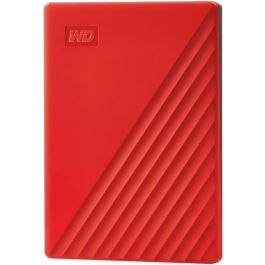 Western Digital My Passport Disco Duro Externo 2TB USB 3.2 Gen 1 Rojo - WDBYVG0020BRD-WESN