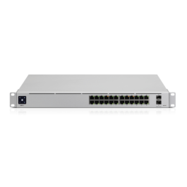 Ubiquiti USW-PRO-24 Switch de Red Gestionado L2/L3 con 24 Puertos Gigabit Ethernet para Montaje en Rack, Color Plata Precio: 404.59000021. SKU: B1HSG6RSAN