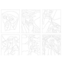 Cuadro Arena Niefenver Mod.Arte Pack De 6 Precio: 11.49999972. SKU: B1AM69A7TN