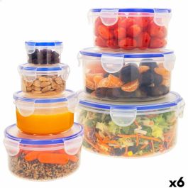 Set de Recipientes de Cocina Herméticos Apilables Max Home 23 x 11 x 23 cm 6 Unidades