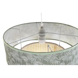 DKD Home Decor Colonial Lámpara de Techo Verde Blanco 46 x 25 x 46 cm