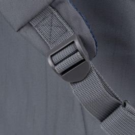 Rivacase Alpendorf 7569 Mochila urbana para portátil 17.3" gris de poliéster reciclado, resistente al agua