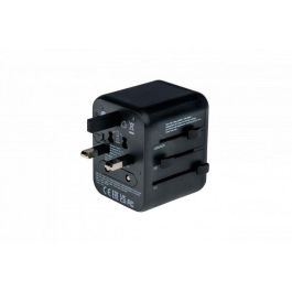 Verbatim Uta-02 Adaptador Universal De Viaje Con 1 Puerto Usb-C - 1 Puerto Usb-A