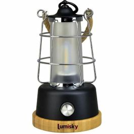 Linterna inalámbrica - LUMISKY - WILDY - H23 cm - Asa de cuerda - LED blanco cálido y regulable Precio: 46.78999941. SKU: B188PZ5NG3