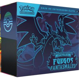 Pokemon Juego de Cartas Estuche Entrenador Elite Fuegos Fantasmales Español con 9 paquetes de mejora, 65 fundas y carta promocional Precio: 79.9499998. SKU: B16H638R42