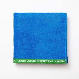 Toalla de playa 160x90cm 450 g/m² azul benetton Toalla de playa 160x90cm 450 g/m² azul benetton