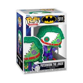 Funko 80906 Pop! The Joker Patchwork DC Comics Figura Coleccionable de Vinilo para Fans del Príncipe Payaso del Crimen de DC Comics Funko 80906 Pop! The Joker Patchwork DC Comics Figura Coleccionable de Vinilo para Fans del Príncipe Payaso del Crimen de DC Comics