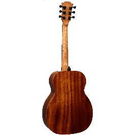 LAG Guitarra Acústica Travel Spruce Folk Tapa Abeto Engelmann Macizo Caoba Fondo/Aros BrankoWood Natural Brillante