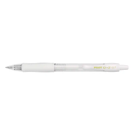 Pilot Bolígrafo G-2 Blanco Pastel Tinta Gel Retráctil 0,4 mm Precio: 28.9432. SKU: B155QB7AV2