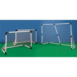 Mondo Jaula de portería de fútbol FIFA World Cup 2018 Grande Modular 2 en 1 con 2 Mini Goles y Balón PVC