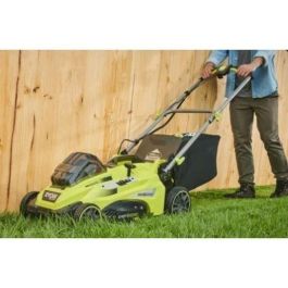 RYOBI Cortacésped inalámbrico MAX POWER 36V Power Assist Ø 40 cm Recogida y Mulching incl. Batería Litio+ 36V 5.0 Ah y Cargador 1.7A