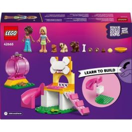 LEGO 42665 Parque de Aventuras para Cachorros Friends con Aliya, Sara, 3 Perros para +4 años