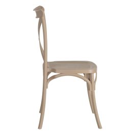 Silla Apilable Beige Polipropileno 48,50 X 43 X 91 cm