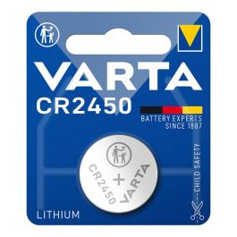Varta CR2450 Pila Botón Litio 3V Ø24,5x5,0 mm Blister 1 uds Precio: 3.50000002. SKU: S0429857