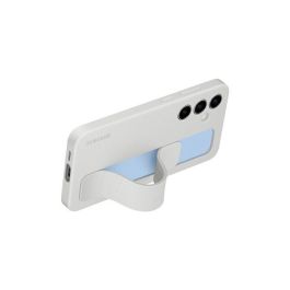 Samsung SAM1727952065046 Funda de silicona con correa para Samsung Galaxy S24 FE Gris