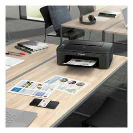 Canon 3771C006 Impresora Multifunción PIXMA TS3350 WiFi 3 en 1 Inyección Tinta con Escáner Copiadora para Hogar y Oficina Negra