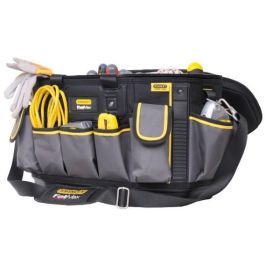Stanley FMST1-70749 FatMax Pro - Bolsa de herramientas de nailon y plástico, negra/gris/amarilla, con asa, 500x310x330mm