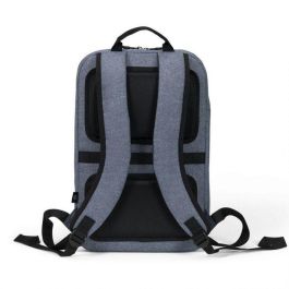 Dicota Mochila para Portátil Slim Eco MOTION PET Reciclado 13-15.6" Azul Denim, Protección HDF, Resistente al Agua