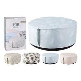 Basics Puff hinchable con funda de poliéster, cremallera y asa, Ø 55 x 25 cm, colores surtidos Precio: 15.88999951. SKU: B1D2L2QMA8