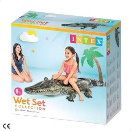 Intex Figura Hinchable Cocodrilo 170x86 cm (+ 3 Años)