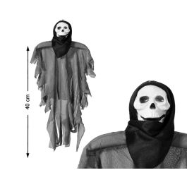 Figura Esqueleto Con Capucha Color Negro 40 cm para Halloween y Decoración Gótica - Diseño Espeluznante Precio: 1.49999949. SKU: B19Z78TYA7