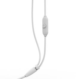 muvit for change auriculares estéreo E57 3.5mm blancos