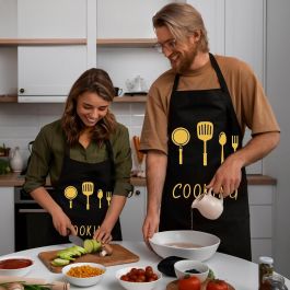 Delantal de cocina Quttin 72x65 cm (24 Unidades) Delantal de cocina Quttin 72x65 cm (24 Unidades)
