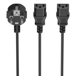 AISENS - CABLE ALIMENTACION CPU, CEE7/M-2xC13/H, NEGRO, 1.8M Precio: 4.49999968. SKU: B1AHZ6DYVL