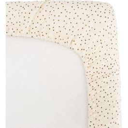 Sábana bajera arrullo - DOMIVA - 60x120 cm - Lunares - Gasa de algodón Precio: 31.50000018. SKU: B1A6XMH3ML