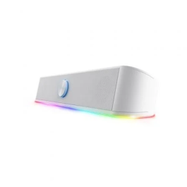 Trust Gaming Barra de Sonido GXT 619 Thorne 2.0 12W RGB Blanca 25110