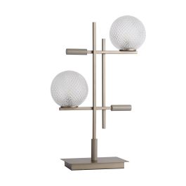 DKD Home Decor Lámpara Sobremesa Moderno Dorado Metal Cristal 16 x 63 x 38 cm Precio: 66.62502. SKU: S3031318