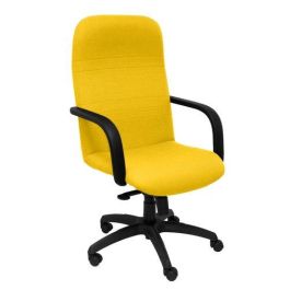 Silla Piqueras Y Crespo Letur Direccion Brazos Fijos Mecanismo Basculante Y Altura Ajustable Gran Confortabilidad Ruedas De Nylon Asiento Y Respaldo Tapizado Bali Amarillo Precio: 404.7899999. SKU: S5702501