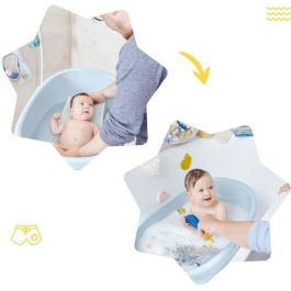 Badabulle Bañera para Bebé diseño Ballenas, de Nacimiento a 24 Meses, Espaciosa, con Tapón de Drenaje, Compatible con Hamaca/Silla de Baño, Hecha en Europa Badabulle Bañera para Bebé diseño Ballenas, de Nacimiento a 24 Meses, Espaciosa, con Tapón de Drenaje, Compatible con Hamaca/Silla de Baño, Hecha en Europa