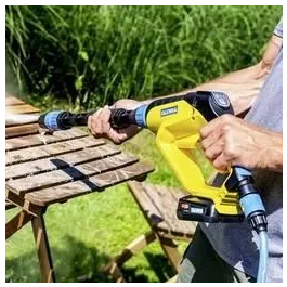 Gloria MultiJet 18V Sistema de limpieza a presión multifunción (batería 2.5Ah y cargador incluidos)