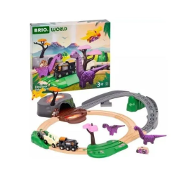 Brio World Circuito de Aventuras Dinosaurios 7312350360943 Juguete para Niños a Partir de 3 Años Precio: 63.58999999. SKU: B1D7CH9P5E