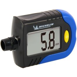 Michelin Monitor de Presión Neumáticos y Medidor de Desgaste Digital para Ruedas, Precisión 0.01 bar, Rango 0.35-7 bar