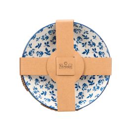 Vessia Plato Hondo Cerámica Surtidos Colores 20x4x20 cm (Set de 24)