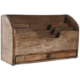 DKD Home Decor Organizador de Almacenamiento Estilo Urban Softedges de Madera de Mango Natural Marrón Redondeado para Hogar y Oficina 11x17x30 cm Precio: 15.49999957. SKU: B1BDZ9SYY8