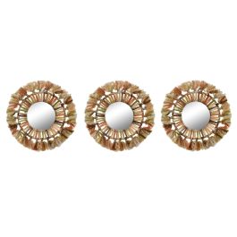 DKD Home Decor Set de 3 Decoracion Pared Boho Naranja Verde Lana Cristal 20 x 20 cm Precio: 32.49999984. SKU: B1EW2PK6XT