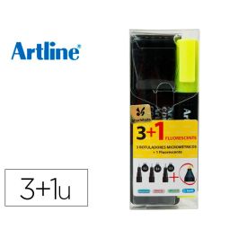 Rotulador Artline Comic Pen Calibrado Micrometrico Negro Bolsa De 3 Unidades 0,2 0,4 0,8 + Permanente 853 Precio: 4.79000038. SKU: B1BZQFAW6G