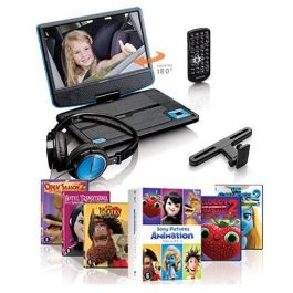 Lenco DVP-910 Reproductor DVD Portátil Convertible 9" (22.9 cm) USB Altavoces Integrados Negro/Azul Precio: 176.78999998. SKU: B15LQVA4M6